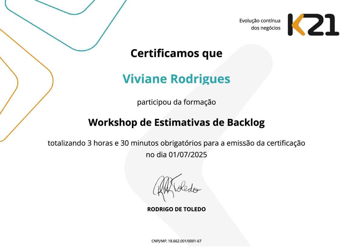 Certificado K21